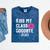 Sen18r Shirt Senior 2018 Graduation Kiss Lips Mineral Wash Tshirts Mineral Navy
