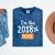 Senior 2018 Shirt I'm Like 2018 Done Class Graduation Mineral Wash Tshirts Mineral Navy