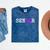Senior 2018 TShirt Graduation Class Of 2018 Tee Shirt Mineral Wash Tshirts Mineral Navy