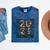 Senior 2021 Grad Class Of 2021 Graduation Leopard Cheetah Mineral Wash Tshirts Mineral Navy