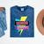 Senior 2022 Graduation Class Of 2022 Retro 90's Graduation Mineral Wash Tshirts Mineral Navy