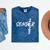 Senior 2023 Fishing Graduation Mineral Wash Tshirts Mineral Navy
