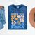Senior 2026 Retro Groovy Flowers Graduation Mineral Wash Tshirts Mineral Navy