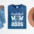 Senior Basketball Mom Class Of 2026 Graduation Premium Tri-Blend Mineral Wash Tshirts Mineral Navy