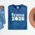 Senior Bowling Class Of 2026 Graduation School Graduate Mineral Wash Tshirts Mineral Navy
