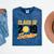 Senior Class Of 2019 Tshirt Graduation School Volleyball Mineral Wash Tshirts Mineral Navy