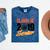 Senior Class Of 2019 Tshirt Graduation Students Hockey Mineral Wash Tshirts Mineral Navy