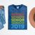SENIOR CLASS 2019 T SHIRT High School Graduation Mineral Wash Tshirts Mineral Navy