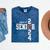 Senior Class Of 2024 Football Graduation Party Favors 2024 Mineral Wash Tshirts Mineral Navy