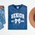 Senior Class Of 2026 Graduation Girly Floral Coquette Bow Mineral Wash Tshirts Mineral Navy