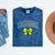 Senior Class Of 2026 Tennis Coquette Bow Graduation Premium Mineral Wash Tshirts Mineral Navy