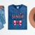 Senior Class Of 2027 Coquette Pink Bow Graduation 2027 Girls Mineral Wash Tshirts Mineral Navy
