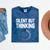 Silent But Thinking Introvert Mineral Wash Tshirts Mineral Navy