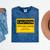 A Simple Yellow Warning Sign For Introvert Mineral Wash Tshirts Mineral Navy