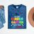 So Long Kindergarten Graduation 2025 Graduate 1st Grade Mineral Wash Tshirts Mineral Navy