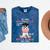 So Long Kindergarten Graduation Class 2025 Unicorn Girls Mineral Wash Tshirts Mineral Navy
