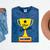 Star Graduate Second Grade Graduation Trophy Cup Mineral Wash Tshirts Mineral Navy