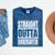 Straight Outta Kindergarten Graduation 2025 Kinder Mineral Wash Tshirts Mineral Navy