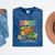 Students Future HBCU Grad History Graduation Mineral Wash Tshirts Mineral Navy
