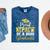 Super Proud Nephew Of 2025 Graduate Senior Graduation Family Mineral Wash Tshirts Mineral Navy