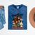 Support Your Local Trick Or Treaters Retro Spooky Nostalgia Mineral Wash Tshirts Mineral Navy