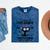 I Survived 6th Grade Graduated Cat Graduation For Men Women Girls Kids Mineral Wash Tshirts Mineral Navy