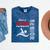 Swimming Team Senior Class Of 2025 Graduation 2025 Mineral Wash Tshirts Mineral Navy