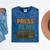 VHS Cassette Retro Analog Nostalgia Theme Mineral Wash Tshirts Mineral Navy