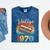 Vintage 1970 Retro Cassette Tape 70s Born Nostalgia Birthday Mineral Wash Tshirts Mineral Navy