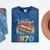 Vintage 1970 Retro Cassette Tape 70s Born Nostalgia Birthday Mineral Wash Tshirts Mineral Navy
