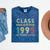 Vintage Class Of 1995 30th Reunion Alumni Graduation Party Mineral Wash Tshirts Mineral Navy