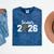 Vintage Class Of 2026 Hockey Senior 2026 Graduation 2026 Mineral Wash Tshirts Mineral Navy