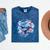 Women's Frutiger Aero Y2K Fish Mineral Wash Tshirts Mineral Navy Women's Frutiger Aero Y2K Fish Mineral Wash Tshirts Mineral Navy
