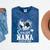 Women's Senior Nana Class Of 2026 Soccer Graduation Heart Mineral Wash Tshirts Mineral Navy