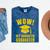 Wow Daughter Graduated Mom Dad Of A Senior Graduation Mineral Wash Tshirts Mineral Navy