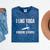 I Like Yoga And Maybe 3 People Introvert Namaste Mineral Wash Tshirts Mineral Navy
