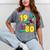 1980 Retro Raised In The 80s Old School Nostalgia Vibes Mineral Wash Tshirts Mineral Gray