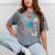 2018 Kindergarten Graduation Graduate Boys Girls Shirt Mineral Wash Tshirts Mineral Gray