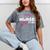2018 Nursing School Graduation New Nurse Shirt Mineral Wash Tshirts Mineral Gray