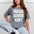 2019 Senior Aunt SEN19R Class Graduation Party T Shirt Mineral Wash Tshirts Mineral Gray