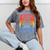 2nd Grade Level Complete Graduation Student Video Gamer Mineral Wash Tshirts Mineral Gray