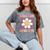3rd Grade Graduation Cute Groovy Last Day Of Third Grade Mineral Wash Tshirts Mineral Gray