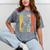 4th Grade Level Complete Gamer Class Of 2023 Graduation Mineral Wash Tshirts Mineral Gray