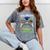 5th Grade Level Complete Gaming Graduation Class 2023 Gamer Mineral Wash Tshirts Mineral Gray