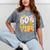 60's Vibe Vintage Nostalgia Mixtape Era 1960s Party Groovy Mineral Wash Tshirts Mineral Gray