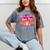 80s Fashion Girls Just Wanna Have Fun 1980s Nostalgia Mineral Wash Tshirts Mineral Gray