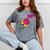90’s Ring Retro Nostalgia Colorful Throwback Mineral Wash Tshirts Mineral Gray