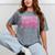 Advocate Support Empower Groovy Social Worker Graduation MSW Mineral Wash Tshirts Mineral Gray