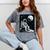 Aesthetic Spaceman Astronaut On The Moon Space Introvert Mineral Wash Tshirts Mineral Gray