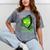 Alien Face Ew People UFO Introvert Meme Men Women Kids Mineral Wash Tshirts Mineral Gray